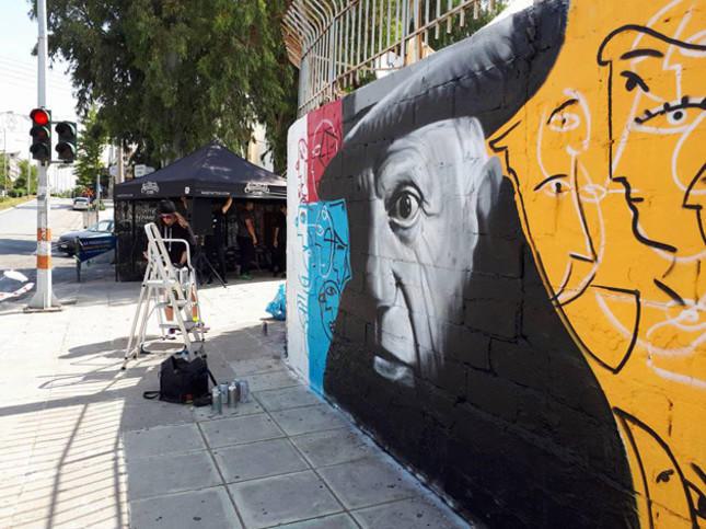 Σε εξέλιξη το Φεστιβάλ Γκράφιτι στον Άλιμο