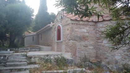 Αγιασμός βυζαντινό εκκλησάκι των Εισοδίων της Θεοτόκου