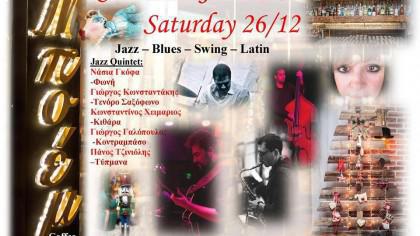 Christmas Jazz Live @ Μποέμ το Σάββατο 26/12