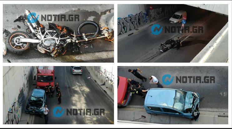 Θανατηφόρο τροχαίο στον ανισόπεδο κόμβο της λεωφόρου Αλίμου (VIDEO&ΕΙΚΟΝΕΣ)