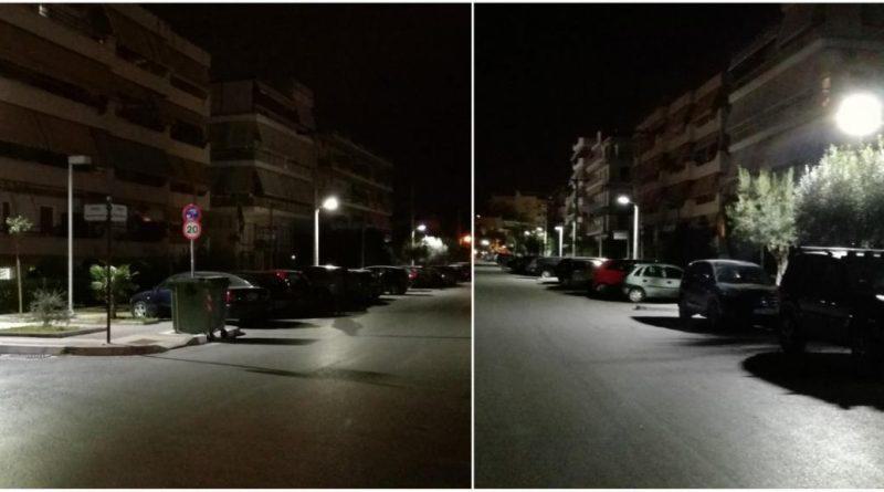 Άλιμος: Έβαλαν φωτισμό led και στην Βενιζέλου, στο Άνω Καλαμάκι (VIDEO&ΕΙΚΟΝΕΣ)
