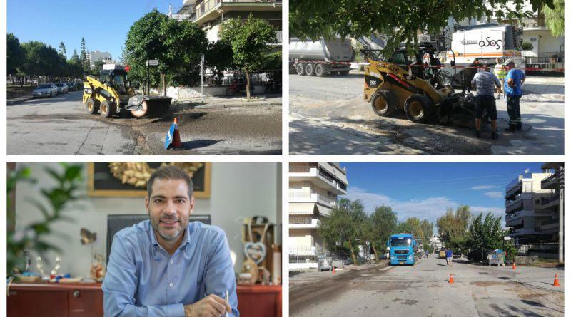 Δήμος Αλίμου: Ξεκίνησε το μεγάλο έργο των ασφαλτοστρώσεων (VIDEO&ΕΙΚΟΝΕΣ)
