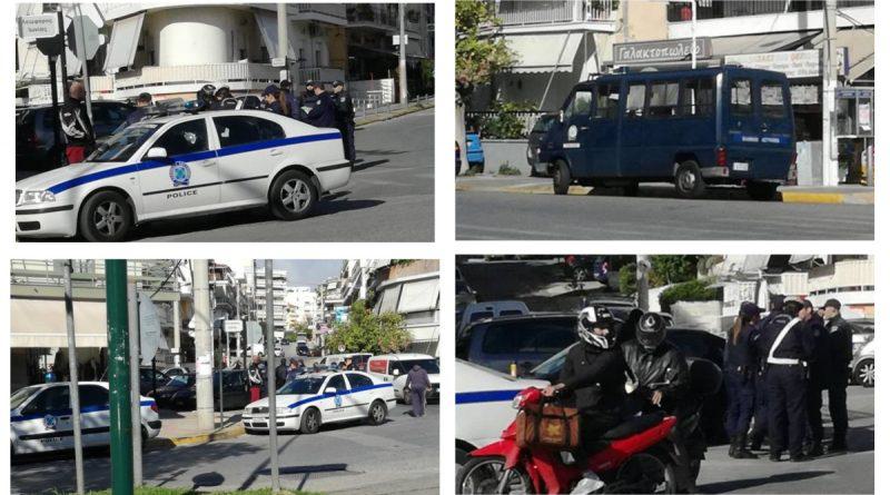 Μπλόκα της αστυνομίας στον Άλιμο, εν όψει Χριστουγέννων (ΕΙΚΟΝΕΣ)