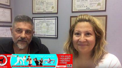 Συνέντευξη του δάσκαλου kick boxing του ΕΥΜΑΧΟΥ, Αντώνη Ολιβώτου από την πασίγνωστη παιδίατρο Ευελίνα Παπαθεόδωρου (VIDEO)