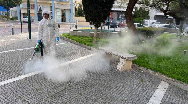 Δήμος Αλίμου: Απολυμάνσεις σε κάθε γωνιά της πόλης