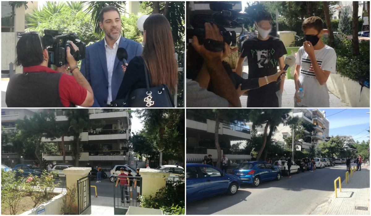 Σε καλό κλίμα η συνάντηση Κονδύλη και μαθητών – Παναττική κινητοποίηση έξω από το 5ο Γυμνάσιο (VIDEO)