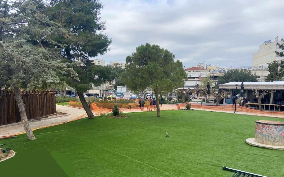 Oλοκληρώνεται η ανάπλαση της «Κλούβας» στην Πλατεία Καραϊσκάκη, στο Άνω Καλαμάκι