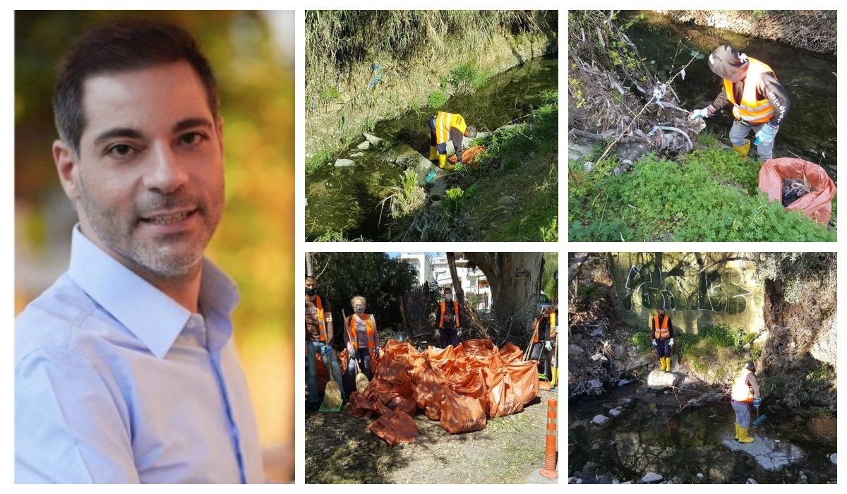 Aνδρέας Κονδύλης: Κάνουμε τα ρέματα γραμμικά πάρκα πρασίνου και χώρους περιπάτου