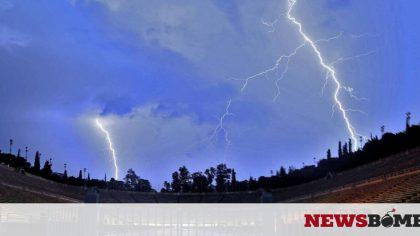 Κακοκαιρία Αθηνά: Πού θα σημειωθούν τις επόμενες ώρες βροχές και καταιγίδες – Πού βρέχει τώρα