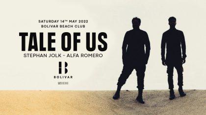 Tale Of Us I Stephan Jolk I Alfa Romero @ Bolivar Sat 14 May