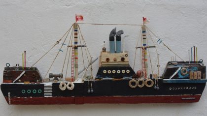«Καρνάγια» Ταξίδι με τα μοναδικά ξύλινα γλυπτά καράβια του Τάσου Ταστάνη - Εικαστική έκθεση στο Πολιτιστικό Αλίμου 3-25 Απριλίου