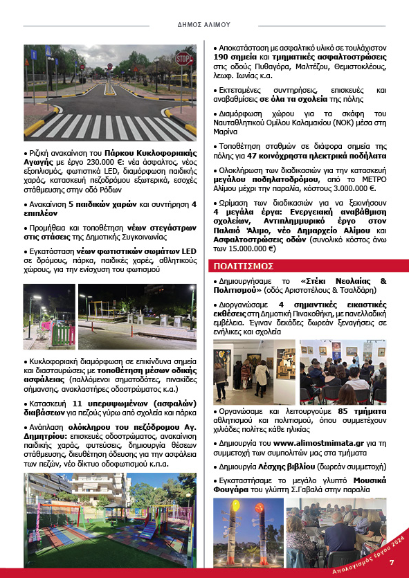 Άλιμος - Ανδρέας Κονδύλης: "Λογοδοτούμε καθημερινά στην κοινωνία" εικόνα 7
