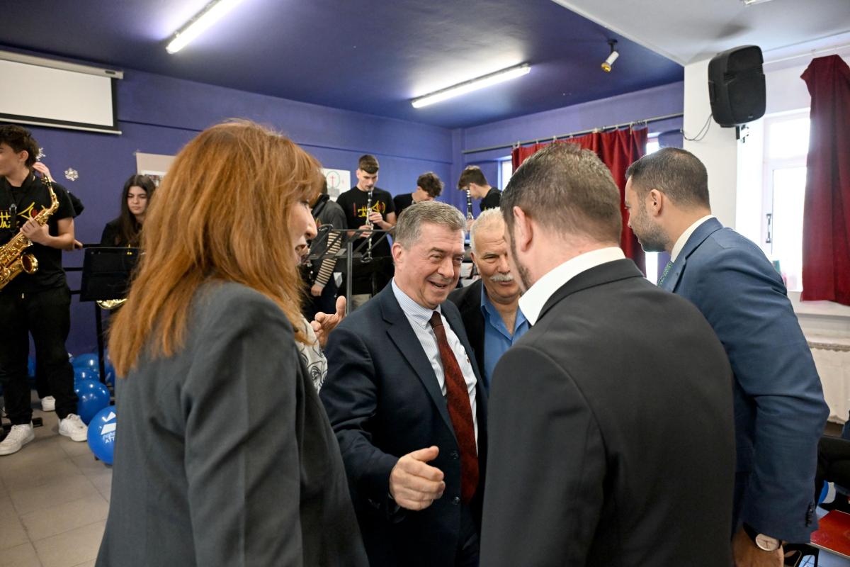 Μουσικό Σχολείο Αλίμου: Ο Νίκος Χαρδαλιάς στην απονομή των βραβείων «Μίκης Θεοδωράκης» εικόνα 5