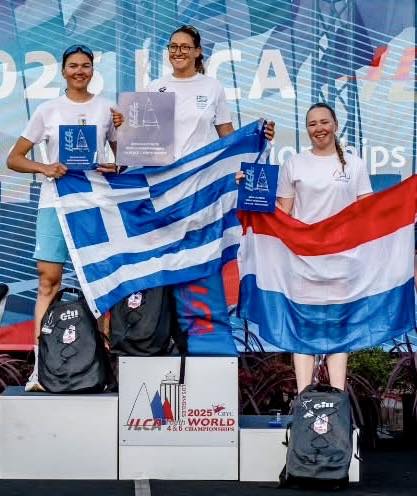 Στην κορυφή του κόσμου η Ερμιόνη Γκίκα του Ναυτικού Ομίλου Καλαμακίου (VIDEO&ΕΙΚΟΝΕΣ) εικόνα 2
