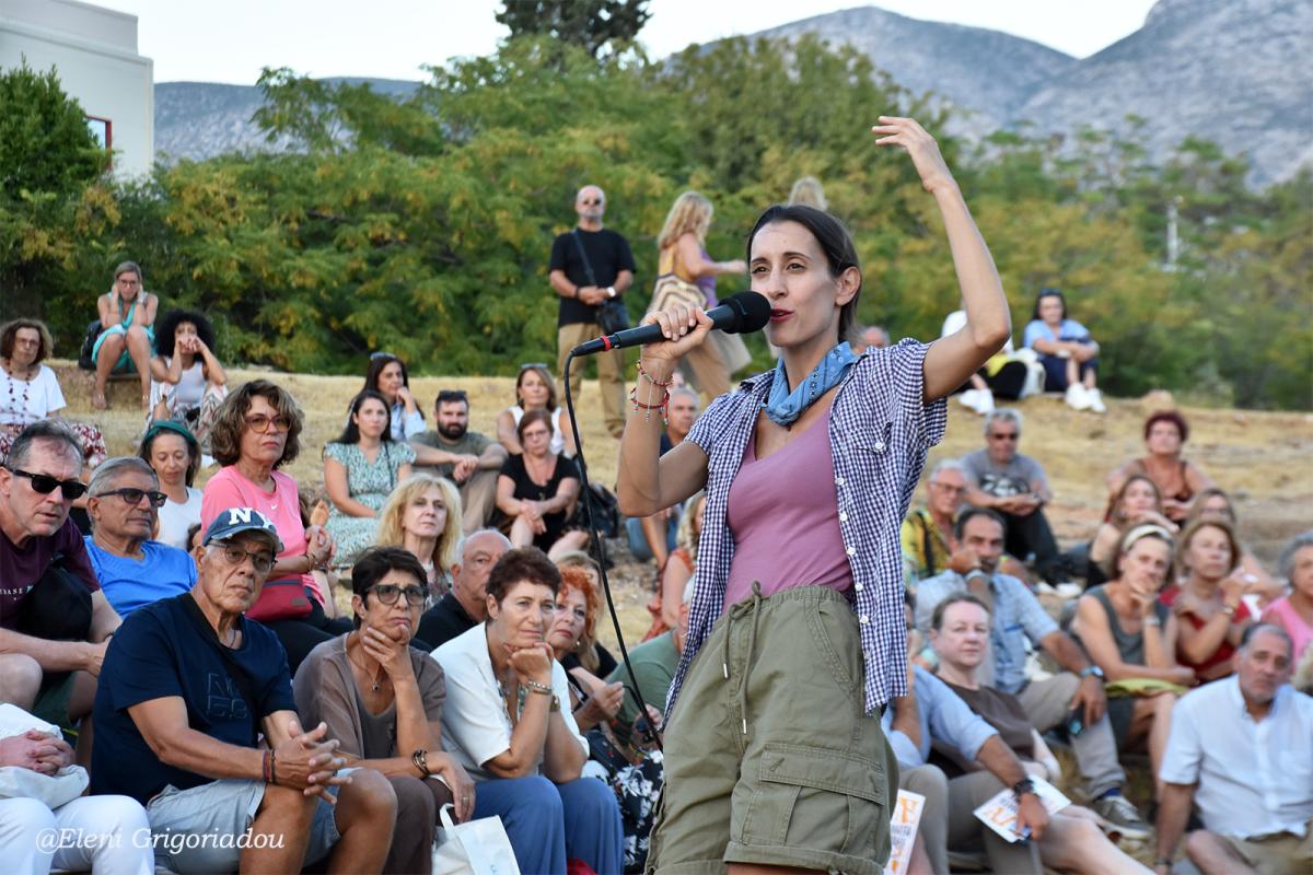 Συγκίνηση και δέος! Αναβίωσε μετά από 2.500 χρόνια το αρχαίο θέατρο στον Άλιμο (VIDEO&ΕΙΚΟΝΕΣ) εικόνα 6