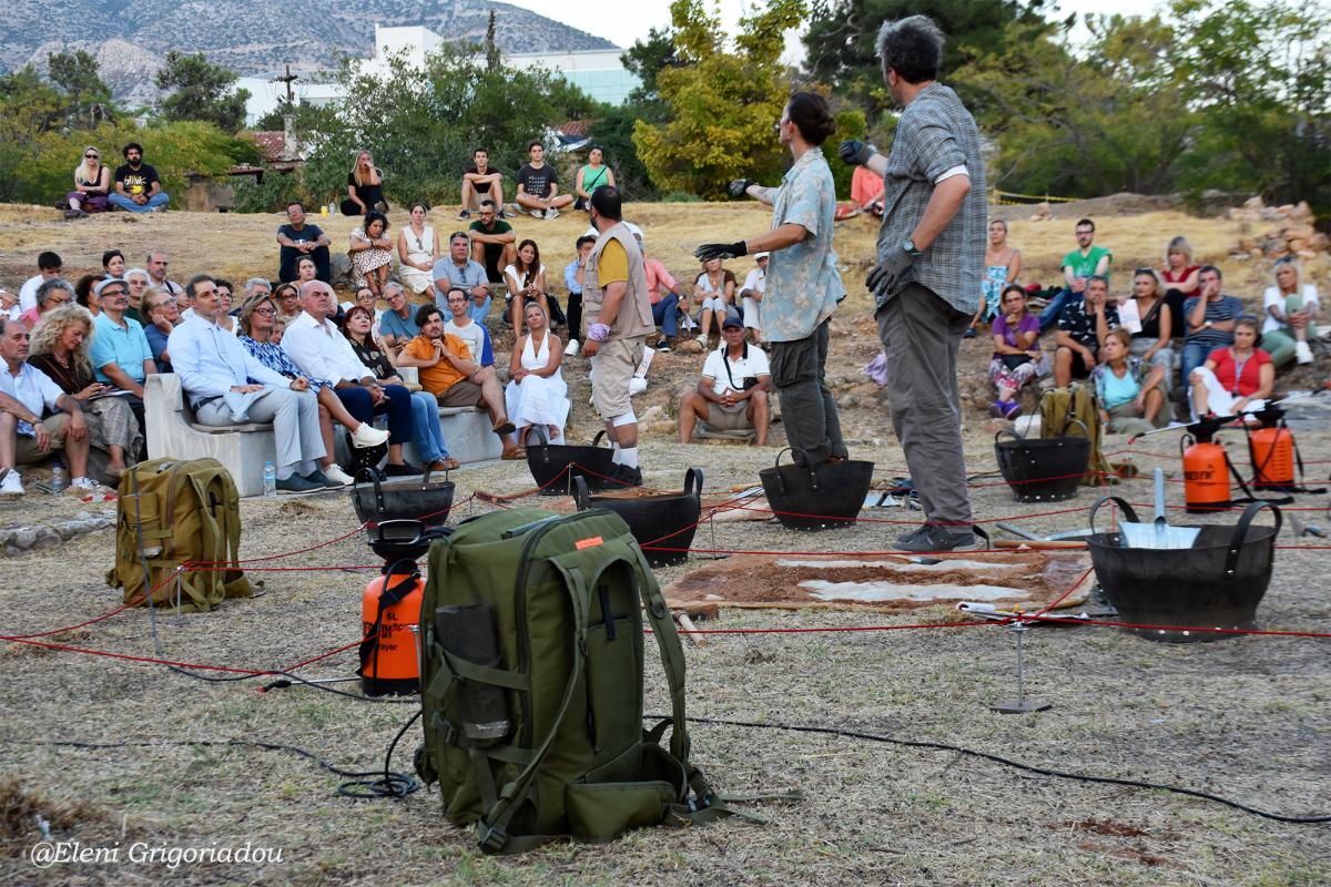 Συγκίνηση και δέος! Αναβίωσε μετά από 2.500 χρόνια το αρχαίο θέατρο στον Άλιμο (VIDEO&ΕΙΚΟΝΕΣ) εικόνα 7