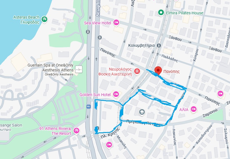 Σύνορα Γλυφάδας – Βούλας: Λιμνάζοντα νερά «τυφλώνουν» τη μοναδική διάβαση πεζών στην παραλιακή (VIDEO&ΕΙΚΟΝΕΣ) εικόνα 1